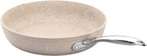 Korkmaz Granita 9.5 Inch Nonstick Tava and Frypan in Tan
