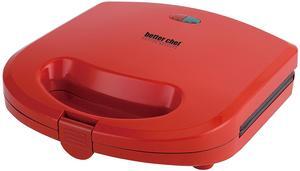 Better Chef Electric Nonstick Waffle Maker in Red