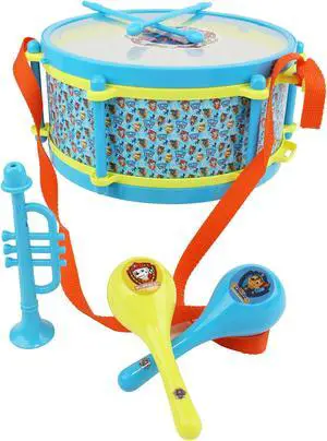 Sakar Paw Patrol 6 Piece Rhythm and Melody Drum Set in Blue