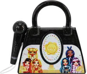 Sakar Rainbow High Sing-A-Long Karaoke Purse in Black