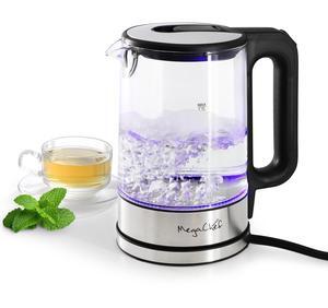 MegaChef 1.7 Liter Glass Electric Tea Kettle