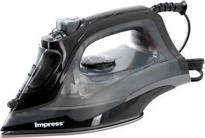 Impress Mid-Sized Spray Steam and Dry Iron in Black with Motion Auto-Shutoff