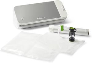 FoodSaver Vacuum Sealing System, Food Vacuum Sealer in White/Silver