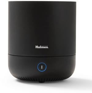 Holmes Ultrasonic 0.36 Gallon Cool Mist Top Fill Antimicrobial Humidifier in Black
