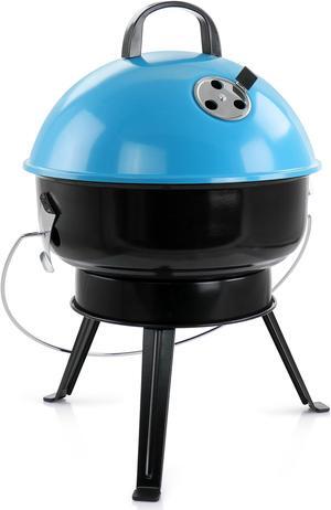 Gibson Home Fireblue Portable 14 Inch BBQ Grill