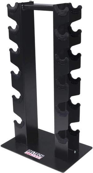 Deltech Fitness 6 Pair Vertical Dumbbell Rack (DF5100)