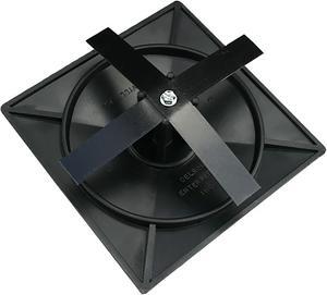 7" Standard Square Pole Cap by Deltech Manufacturing
