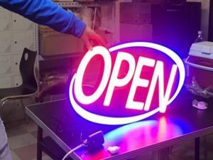 New 30" LED Business Open Sign M30