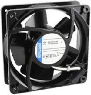 ebm-papst 4606x ac fans 119x38mm 115ac 106cfm 18w 3100rpm 51dba bb, 2 terminals, metal frame