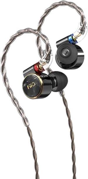 fiio fd3 pro earphones hi-res 1dd in-ear monitors mmcx connector flagship-level dlc diamond diaphragm black