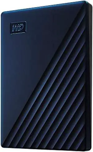 WD 2TB Portable Hard Drive for Chromebook USB 3.2 Gen 1 (Micro B) Model WDBB7B0020BBL-WESN Blue