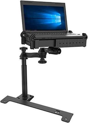 ram mounts no-drill laptop mount for '19-21 chevy silverado + more ram-vb-203-sw1 compatible with 10" to 16" wide laptops