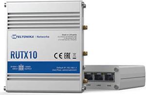 teltonika networks rutx10 enterprise router with wi-fi and bluetooth - us version