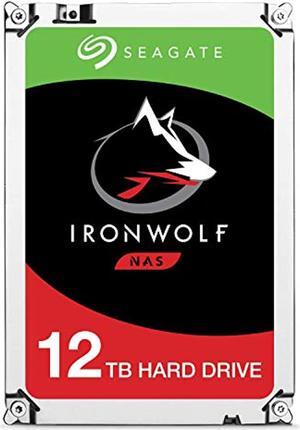 seagate ironwolf st12000vn0007 12 tb 3.5 internal hard drive - sata - 7200rpm - 256 mb buffer