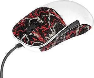 lizard skins dsp computer mouse grip for pc gaming - compatible gaming mouse grip for pc 0.5mm thickness - cut to fit - easy to install - 10 colors (wildfire camo)