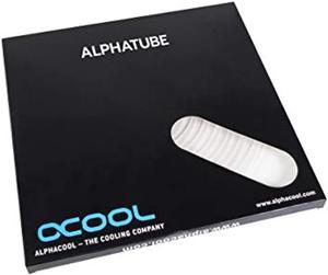 alphacool alphatube hf flexible tubing 8mm id, 11mm od (5/16" id), 3 meter, ultra clear