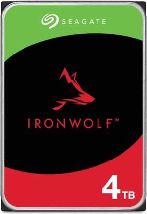 seagate ironwolf 4tb nas internal hard drive hdd - cmr 3.5 inch sata 6gb/s 5900 rpm 64mb cache for raid network attached storage, rescue services - frustration free packaging (st4000vnz08)