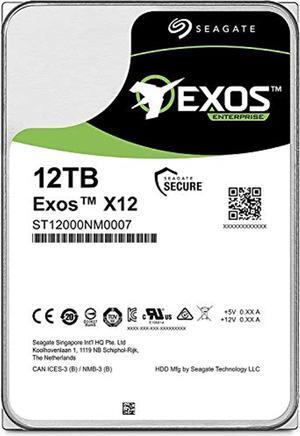 seagate st12000nm0007 12tb sata 7200 rpm 256mb 3.5in