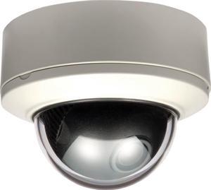 vitek indoor color dome camera w/9-22mm varifocal lens & 550tvl (white)