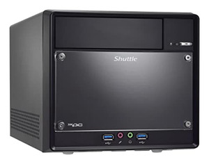 PC Barebone Shuttle XPC Slim DS50U7 | Core I7-1355U, Sans Ventilateur, 1.3L, Pour Affichage Numérique, POS