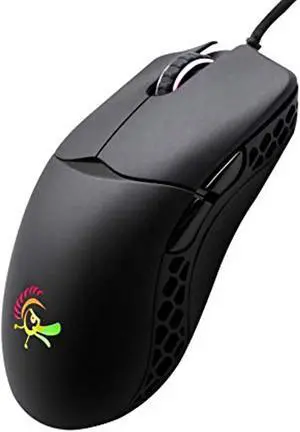 ducky feather rgb lightweight gaming mouse