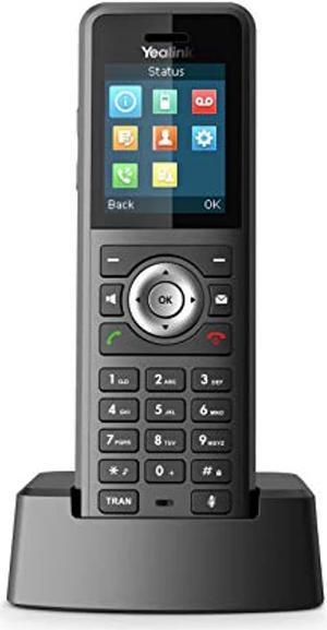 yealink w59r cordless ruggedized dect ip phone, base station not included, 1.8-inch color display, power adapter included