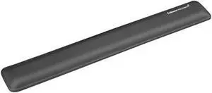 fellowes gel wrist rest with microban product protection, graphite (9175301)
