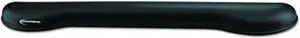 innovera 51451 softskin gel keyboard wrist rest, black