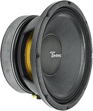 timpano tpt-md10 pro 10" midrange speaker, 350 watts rms power, 700 watts continuous power,8 ohm loudspeaker 10 inch mid range for pro car audio (single)