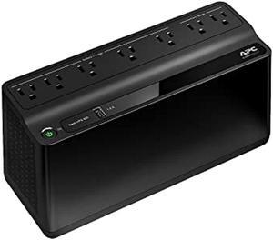 apc back-ups 650 battery backup and surge protector black (bvn650m1)
