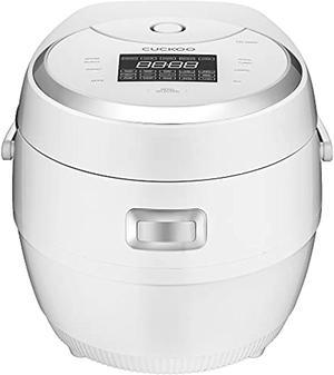 cuckoo cr-1020f | 10-cup (uncooked) micom rice cooker | 16 menu options: white rice, brown rice & more, nonstick inner pot, designed in korea | white