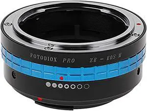 fotodiox pro lens mount adapter, mamiya ze (35mm) lens to eos m ef-m camera body