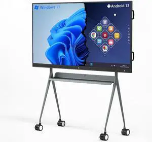 TIBURN HQ Board 75" R2 MAX,Smart Board 4K UHD Touch Screen All-in-One Computer for Office and Classroom with Windows 11 Pro & Open App Ecosystem TIBURN HQ Board 75" R2 MAX,Smart Board 4K UHD Touch Screen All-in-One Computer for Office and Classroom with Windows 11 Pro & Open App Ecosystem