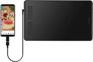HUION Inspiroy H950P 8.7 x 5.4inch  Drawing Pen Tablets Digital Drawing Pad  Graphic Tablet, Tilt Feature Battery-Free Pen 8192 Pressure Sensitivity and 8 Programmable Press Keys