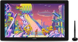 HUION Kamvas 24 Plus 2.5K QHD Graphic Drawing Tablet with Screen, 140%sRGB Full-Laminated QD Drawing Monitor with Battery-Free Stylus 8192 Pen Pressure Tilt for PC, Mac, Android, 23.8inch Pen Display