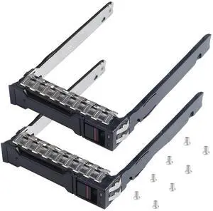 2PCS 2.5 Drive Tray Caddy P22892 P22892-002 for HP G10 Gen10 Plus V2 G11 Server DL20 DL360 DL365 DL380 DL385 DL325