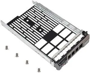3.5" F238F SAS SATA SATAu Hard Drive Caddy Tray, Compatible with D.ELL PowerEdge R710 R610 R515 R510 R415 R410 R320 R310 T710 T610 Part Number: 0F238F F238F X968D 0X968D G302D 0G302D