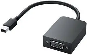 Vszerda Mini DisplayPort to VGA Adapter, Mini DP Display Port to VGA (Thunderbolt Compatible) Male to Female Adapter Supports HD 1080P for iMac, Mac Books, Surface and Laptops, etc.