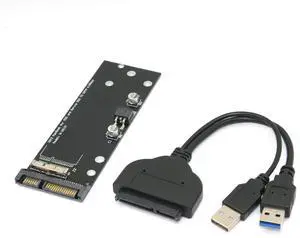 Vszerda USB 3.0 to 12+6Pin SSD and SATA 22Pin PCB Disk Drive for 2010 2011 MAC Air A1369 A1370 SSD