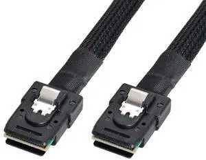 Vszerda SFF-8087 Mini SAS 36Pin Male to Mini SAS 36Pin SFF-8087 Male Server Hard Disk Raid Data Internal Cable 70cm