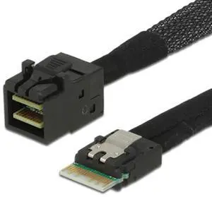 Vszerda Mini SAS SFF-8654 38Pin Host to SFF-8643 Target Data Server Disk Raid Cable 50cm