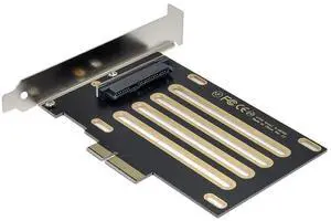Vszerda U.2 U2 Kit SFF-8639 to PCI-E 3.0 x4 Lane Host Adapter for Intel Motherboard & 750 NVMe PCIe SSD