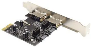 Vszerda PCI-E to 4 Ports SATA 3.0 ESATA PCIE SATA3 6Gbps Expansion Card PCI-E Adapter