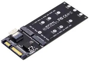 Vszerda M.2 NVME PCIE SSD to SFF-8654  NGFF SATA SSD to SATA 2 in 1 Combo Adapter for Mainboard (Not Work NVEM SSD to SATA)