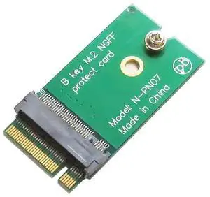 Vszerda M.2 22x30mm to 22x42mm NGFF B-Key SATA SSD Upgrade Extension Protect Card Adapter for 2230 SSD LTE Card
