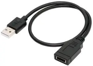 Vszerda USB 2.0 Male to USB 3.1 Type E Key-A Female Front Panel Socket to USB Mainboard Header Extension Cable 1.31FT