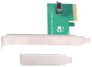 Vszerda PCI-E 4X to PCI-E 5.0 MCIO 4X 38Pin SFF-TA-1016 Adapter Mini Cool Edge IO Female PCI Express Card