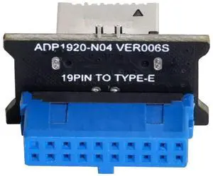 Vszerda Motherboard 19/20Pin to USB 3.1 Type E Front Panel Vertical Type Socket Converter Adapter