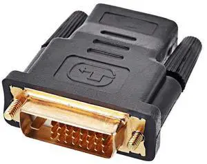Vszerda HDMI to DVI Adapter,DVI Male to HDMI Female Gold Plating Bidirectional Converter Adapter for TV, Monitor, Computer