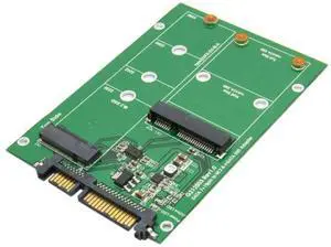 Vszerda Mini PCIe mSATA SSD  NGFF SATA SSD to 2.5" SATA 3.0 III Hard Disk PCBA Converter Adapter
